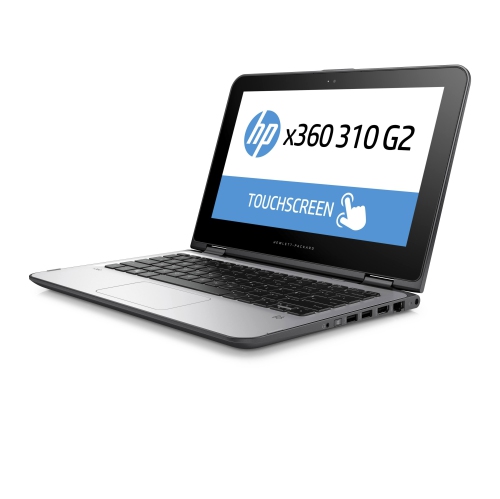 Refurbished - HP X360 310 G2 11.6" Touch Screen Convertible, Intel N3050 1.6 GHz, 256GB SSD, 4GB DDR3, Webcam, HDMI, Windows 11 Pro