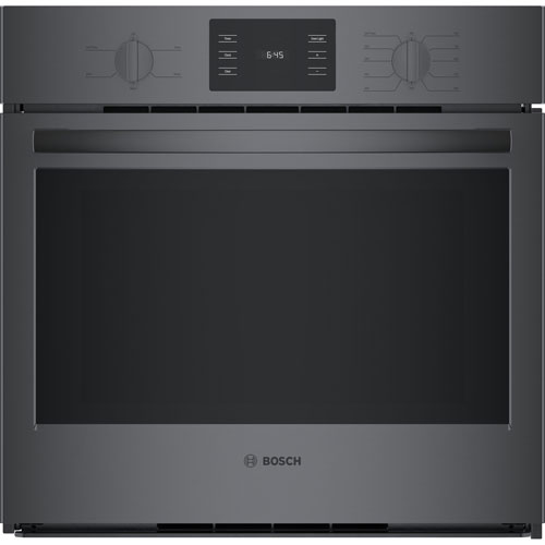 Bosch 30" 4.6 Cu. Ft. Self-Clean Electric Wall Oven - Black Stainless
