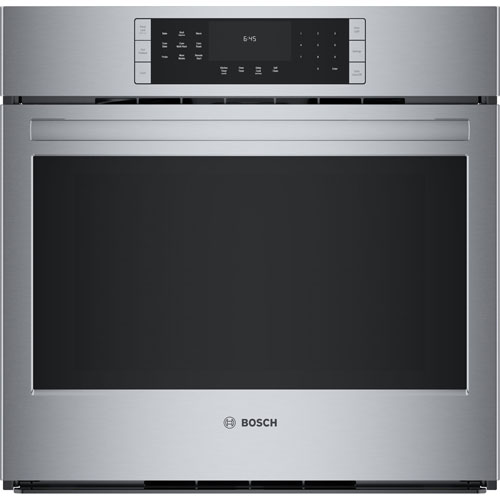 Bosch 30" 4.6 Cu. Ft. True Convection Electric Wall Oven - Stainless Steel