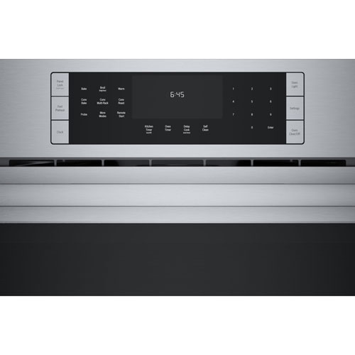 Bosch 30" 4.6 Cu. Ft. True Convection Electric Wall Oven (HBL8454UC) - Stainless Steel