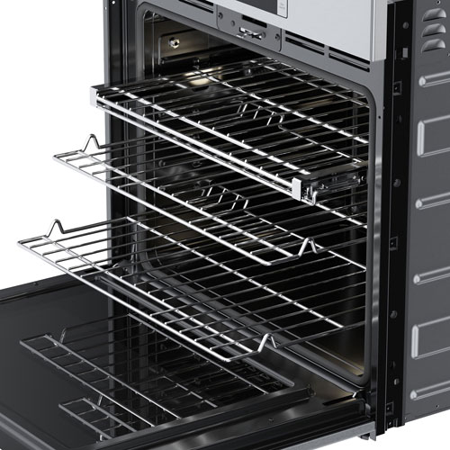 Bosch 30" 4.6 Cu. Ft. True Convection Electric Wall Oven - Stainless Steel