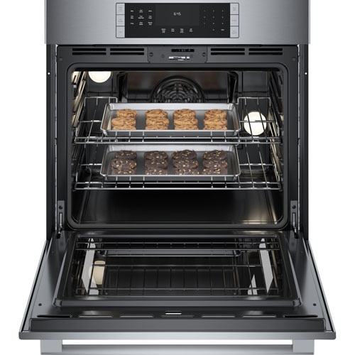 Bosch 30" 4.6 Cu. Ft. True Convection Electric Wall Oven - Stainless Steel
