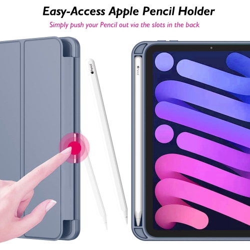 [CS] Slim Magnetic Smart Cover Stand Case & Pencil Holder for iPad Pro 11" 1st 2nd 3rd 4th Gen., Grey