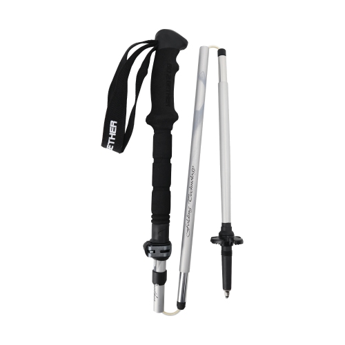 Collapsible Trekking Poles, Aluminum Folding Walking Hiking Sticks for hiking, Adjustable Height 5-Section