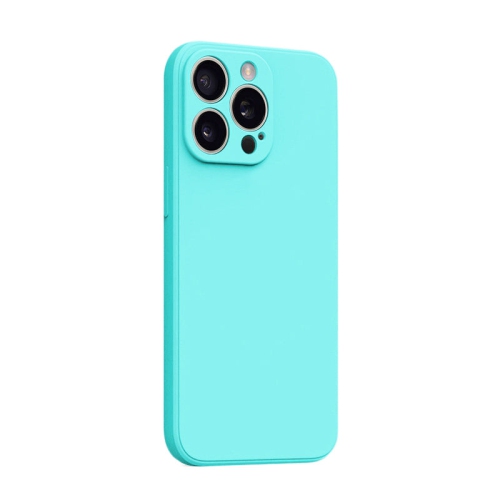 PANDACO Soft Shell Matte Mint Blue Case for iPhone 13 Pro Max