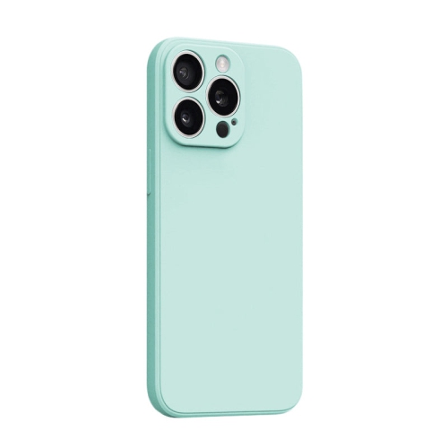 PANDACO Soft Shell Matte Mint Blue Case for iPhone 13 Pro