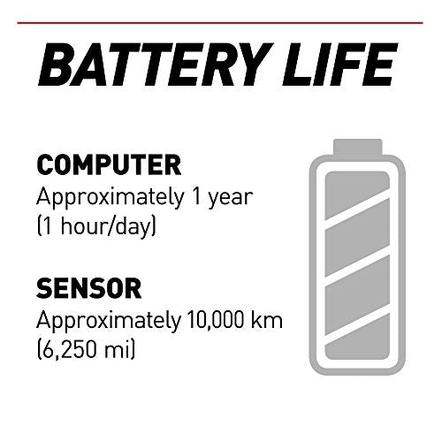 CatEye, Strada Slim Wireless CC-RD310W, Cycle computer, Road bike sensor, Black