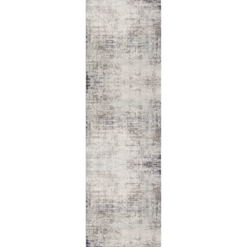 RUG BRANCH  Maru Contemporary Abstract Blue/navy Indoor Area Rug
