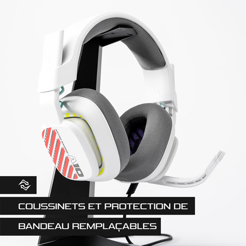 Casque de jeu Gaming A10 d'ASTRO pour Xbox - Blanc