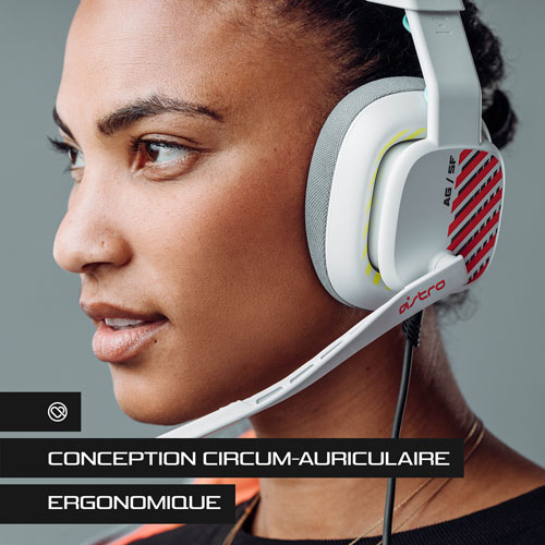 ASTRO Gaming A10 Gen 2 Over-Ear Gaming Headset for PS5/PS4 - White
