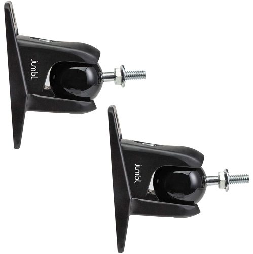 JUMBL  Sinsb7B Progrip Ultra Stainless Steel Speaker Wall Mount Bracket, Pair Of 2