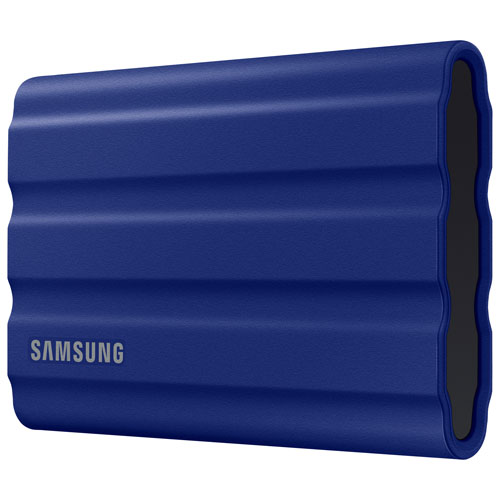 Disque SSD externe USB 3.2 de 1 To T7 Shield de Samsung - Bleu