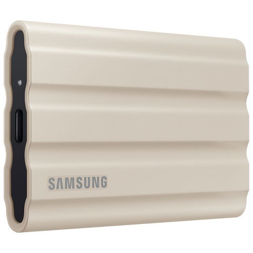 Samsung T7 Shield 2TB USB 3.2 External Solid State Drive - Beige