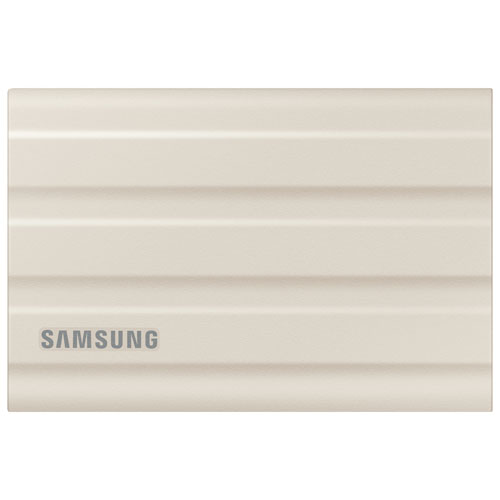 Samsung T7 Shield 1TB USB 3.2 External Solid State Drive - Beige