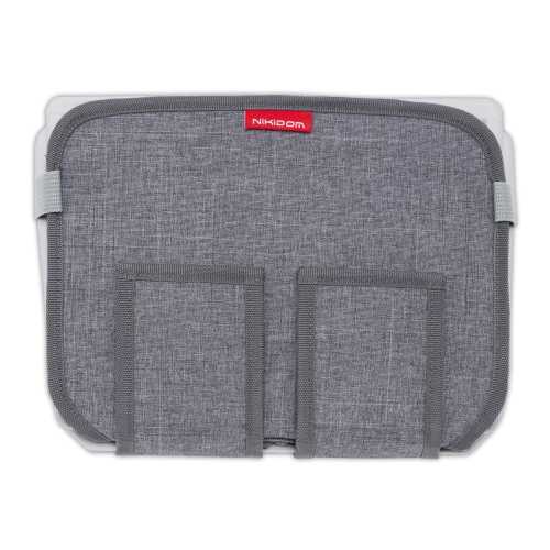 Nikidom Flat-Pack Foldable Booster Seat - Heather Grey