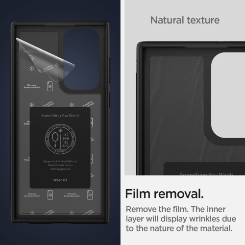 Spigen Cryo Armor Designed for Samsung Galaxy S22 Ultra Case - Matte Black