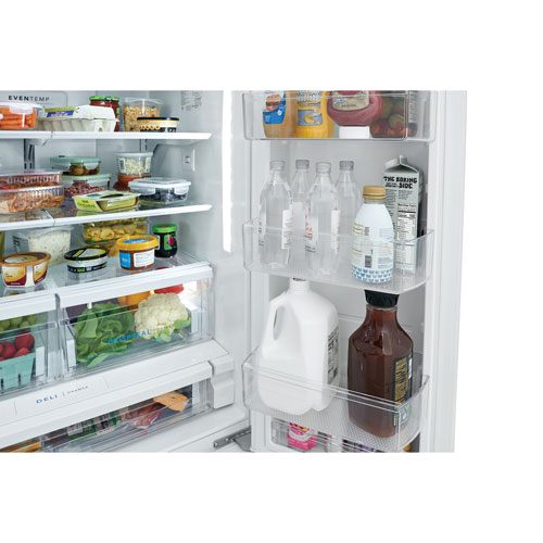 Frigidaire 36" 27.8 Cu. Ft. French Door Refrigerator with Water & Ice Dispenser - White
