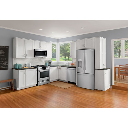 Frigidaire 36" 27.8 Cu. Ft. French Door Refrigerator with Dispenser (FRFS2823AS) - Stainless Steel