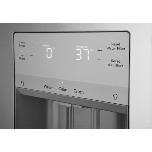 Frigidaire 36" 27.8 Cu. Ft. French Door Refrigerator with Dispenser (FRFS2823AS) - Stainless Steel