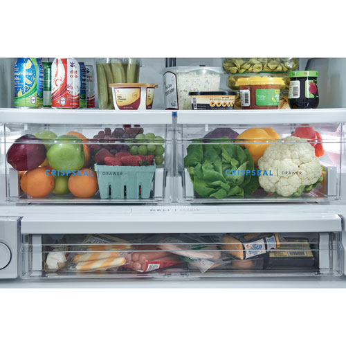 Frigidaire 36" 27.8 Cu. Ft. French Door Refrigerator with Dispenser (FRFS2823AS) - Stainless Steel