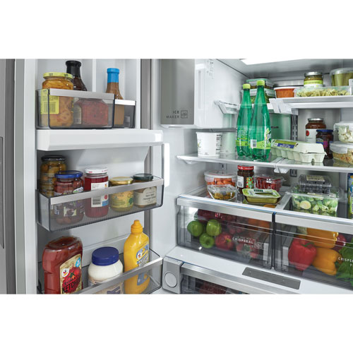 Frigidaire Pro 36" 22.6 Cu. Ft. French Door Refrigerator with Dispenser (PRFC2383AF) - Stainless Steel
