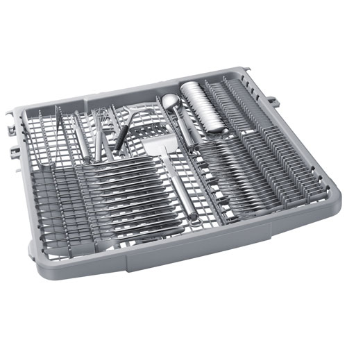 Lave-vaisselle encastrable 24 po 44 dB avec troisième panier de Samsung - Inox