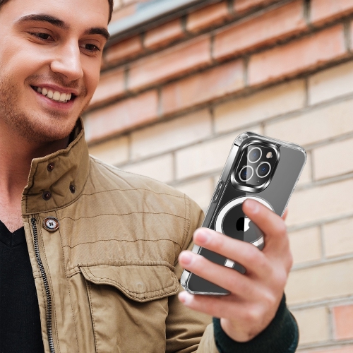 navor Clear Case Compatible with iPhone 13 Pro Max 6.7-inch, Compatible with MagSafe, [Shockproof] [Drop Protection] - Clear