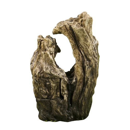 Hi-Line Gift Ltd Tree Trunk Fountain with LED