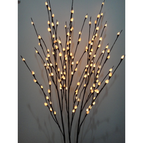 Hi-Line Gift Ltd Pussy Willow - 144 LEDs