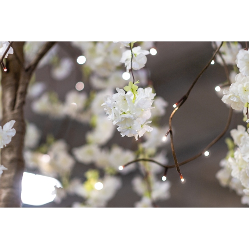 Hi-Line Gift Ltd Medium Cherry Blossom Tree with 84 Warm White LED