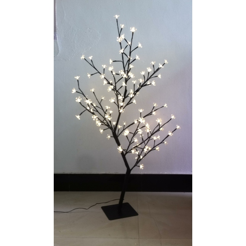 Hi-Line Gift Ltd Floral Lights-Outdoor Cherry Tree - 208 LED-Incl 6 Glimmering Lights