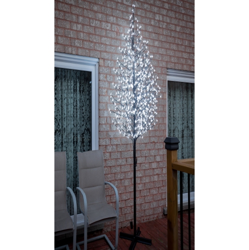 Hi-Line Gift Ltd Floral Lights- Outdoor Cherry Blossom Tree 576Wt LED with Control