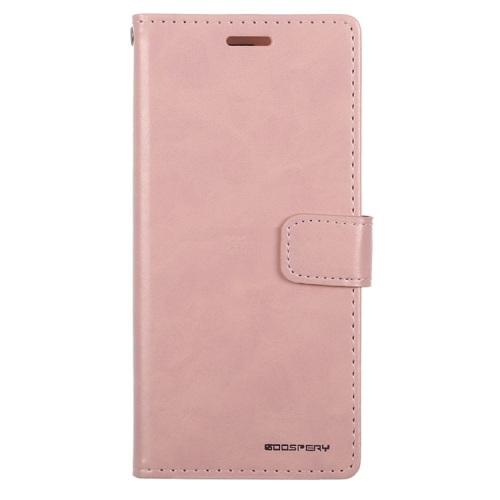 TopSave Goospery Bluemoon Card Slot w/Magnetic Clip Leather Folio Wallet Flip For Samsung Galaxy A33 5G, Rose Gold