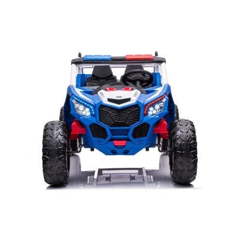 24V Freddo Toys Police UTV 2 Seater Ride on