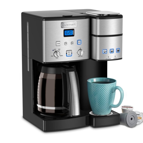 Coffee Center™ 12 Cup Coffeemaker and Single-Serve Brewer