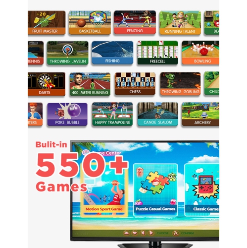 Console de jeu ULTREND GAMEJOY HD sans fil avec capteur de mouvement