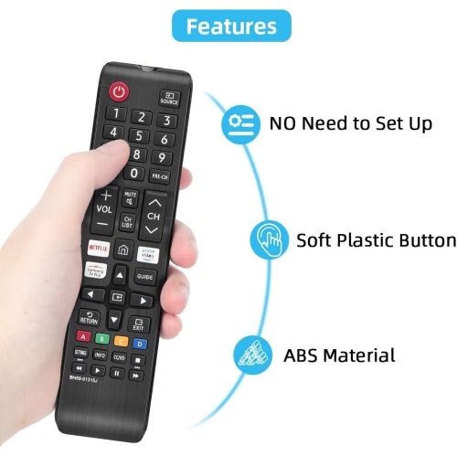 Samsung Smart TV Replacement Remote with Apps BN59-01315J