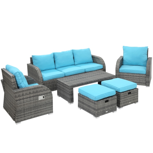 Outsunny patio cheap furniture cushions