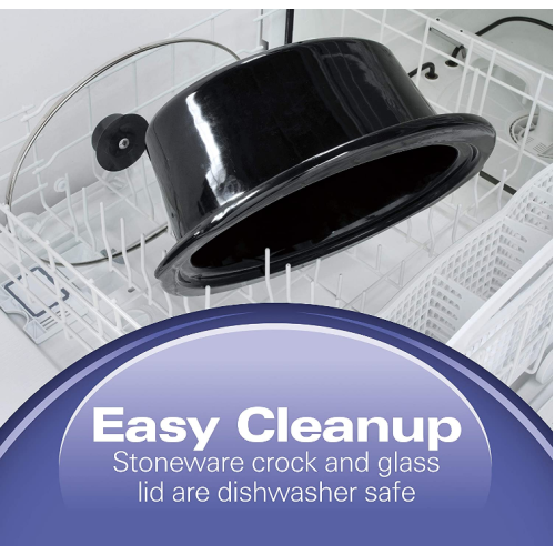 Hamilton Beach Stay or Go Portable 6-Quart Programmable Slow Cooker With FlexCook Dual Digital Timer for 2 Heat Settings, Lid Lock