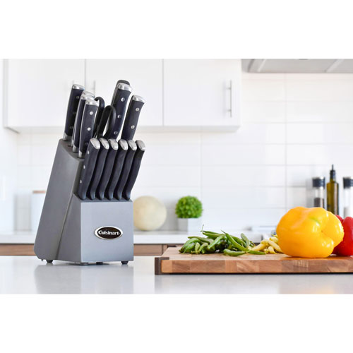 Cuisinart 15-Piece Knife Block Set (TRC-15BC)