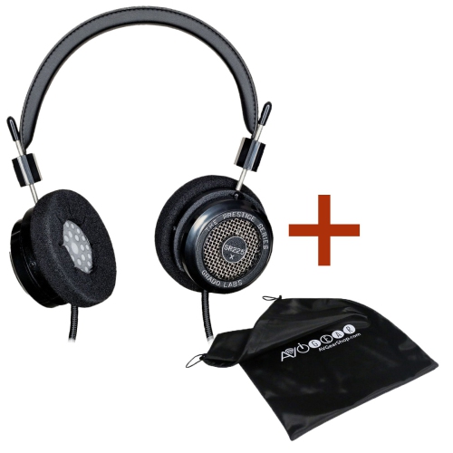 Grado Labs Prestige Series SR225x Headphone with Carrying Bag