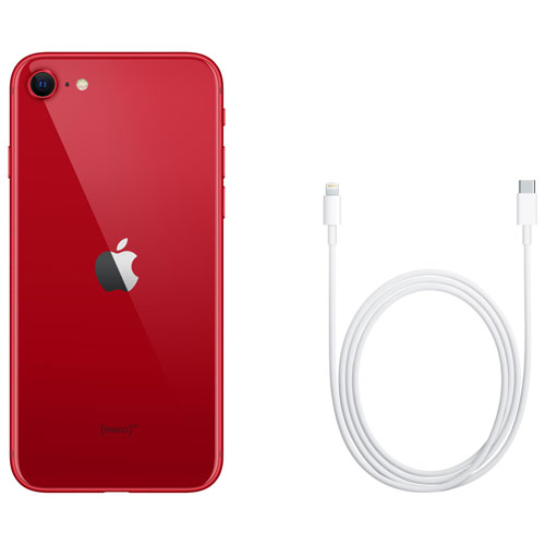 iPhone SE de 64 Go d'Apple offert par Bell - (PRODUCT)RED - Financement mensuel