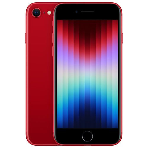 Fido Apple iPhone SE 128GB (3rd Generation) - (PRODUCT)RED - Monthly  Financing