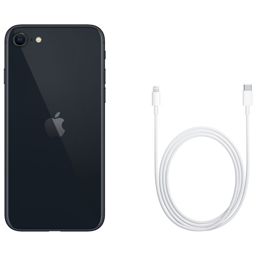 TELUS Apple iPhone SE 64GB (3rd Generation) - Midnight - Monthly Financing