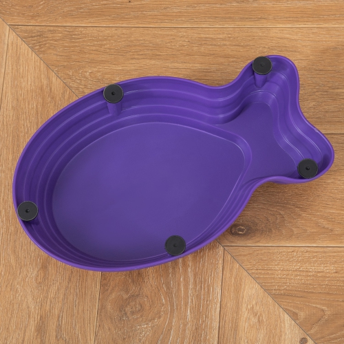 Outsunny 11pcs Balance Stepping Stones for Kids, Fish Style Non-slip Obstacle Course, Larger Size Stackable Balance Blocks Indoor Outdoor