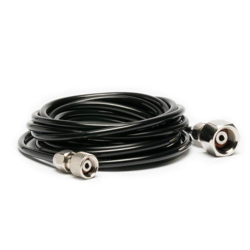 Iwata-Medea 10' Straight Shot Airbrush Hose with Iwata Airbrush Fitting and 1/4" Compressor Fitting