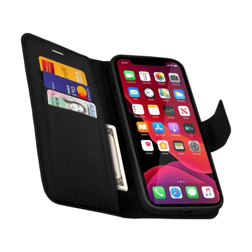 iPhone 13 - MagSafe Broadway Wallet Case, Black