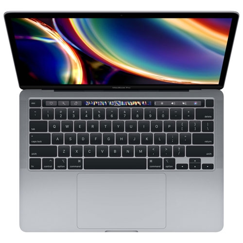 Apple MacBook Pro 13.3" w/ Touch Bar (2020) - Space Grey (Intel i5 2.0GHz / 512GB SSD / 16GB RAM) - English - Manufacturer Certified Refurbished by APPLE - Refurbished condition - Image 2