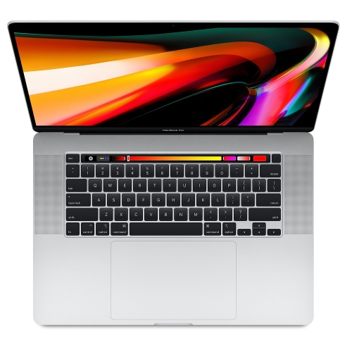 Refurbished - Apple MacBook Pro 16" w/ Touch Bar (2019) - Silver (Intel Core i7 2.6GHz/512GB SSD/16GB RAM) - English -Certified Refurbished