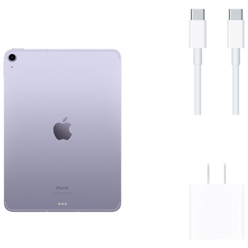Apple iPad Air 10.9" 64GB with Wi-Fi & 5G - Purple